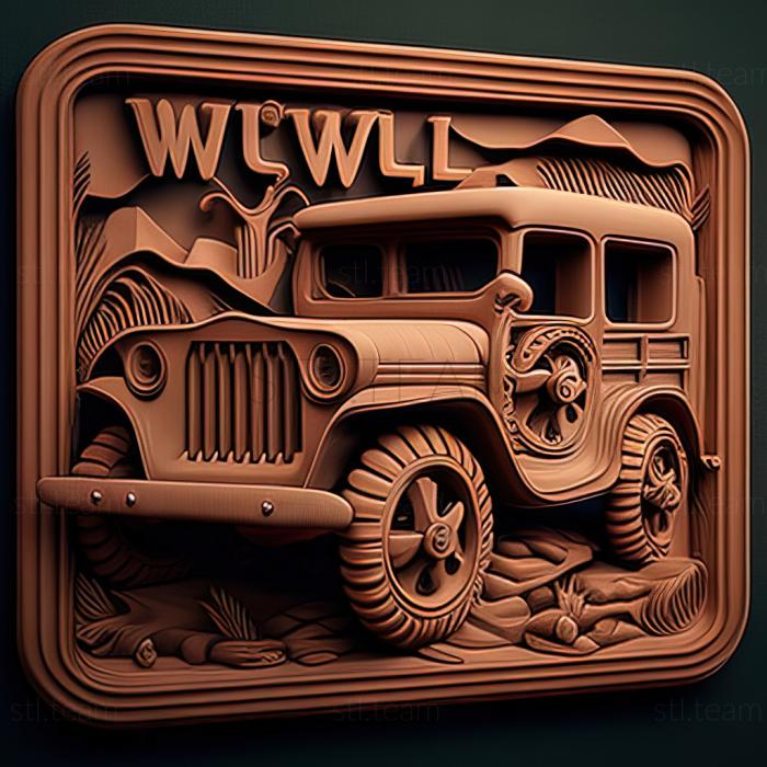 3D модель Універсал Willys Jeep (STL)